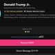 Don Jr. Has Found His Forever Home: Shilling Messages On Cameo for $500